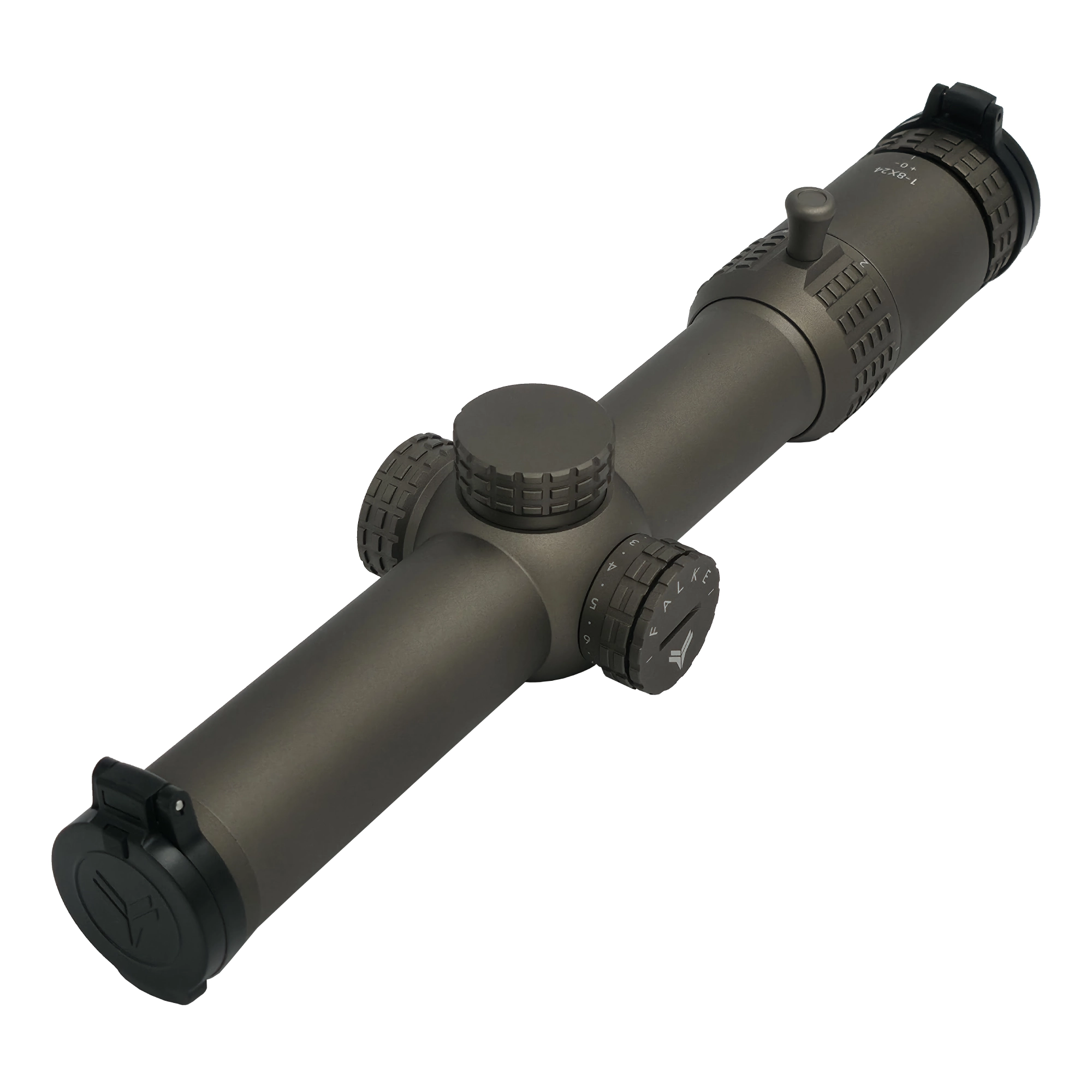 FALCON 640mm Flexibles Gasbrennerrohr – 8mm, Olive, Für Catering-Öfen (537101540)