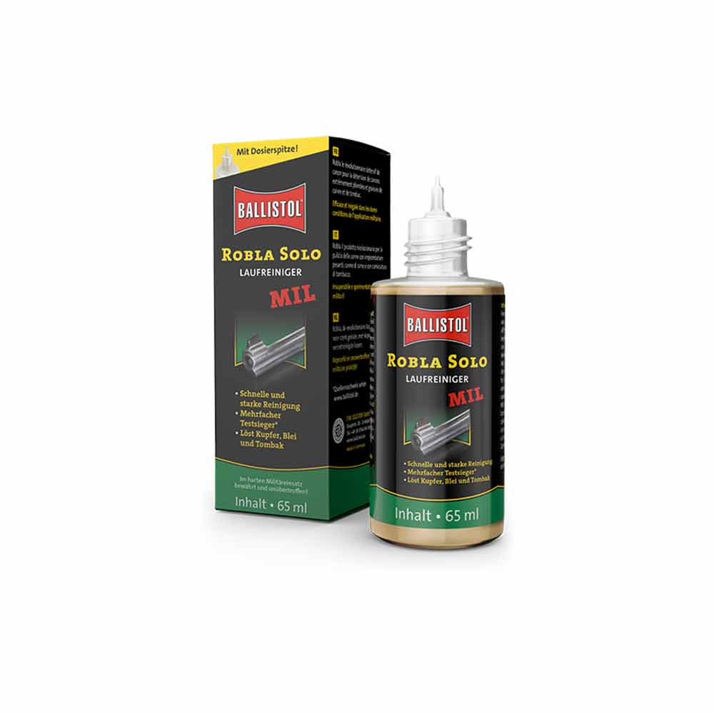 robla-solo-mil-laufreiniger-65ml-ballistol Ballistol Robla Solo MIL Laufreiniger für alle Waffen
